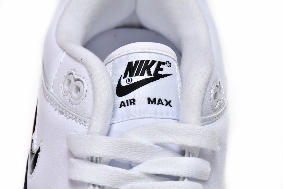 Coco Shoes Nike Air Max 1 Jewel White Black (2017) 918354-100 - Cocoshoesvip.net