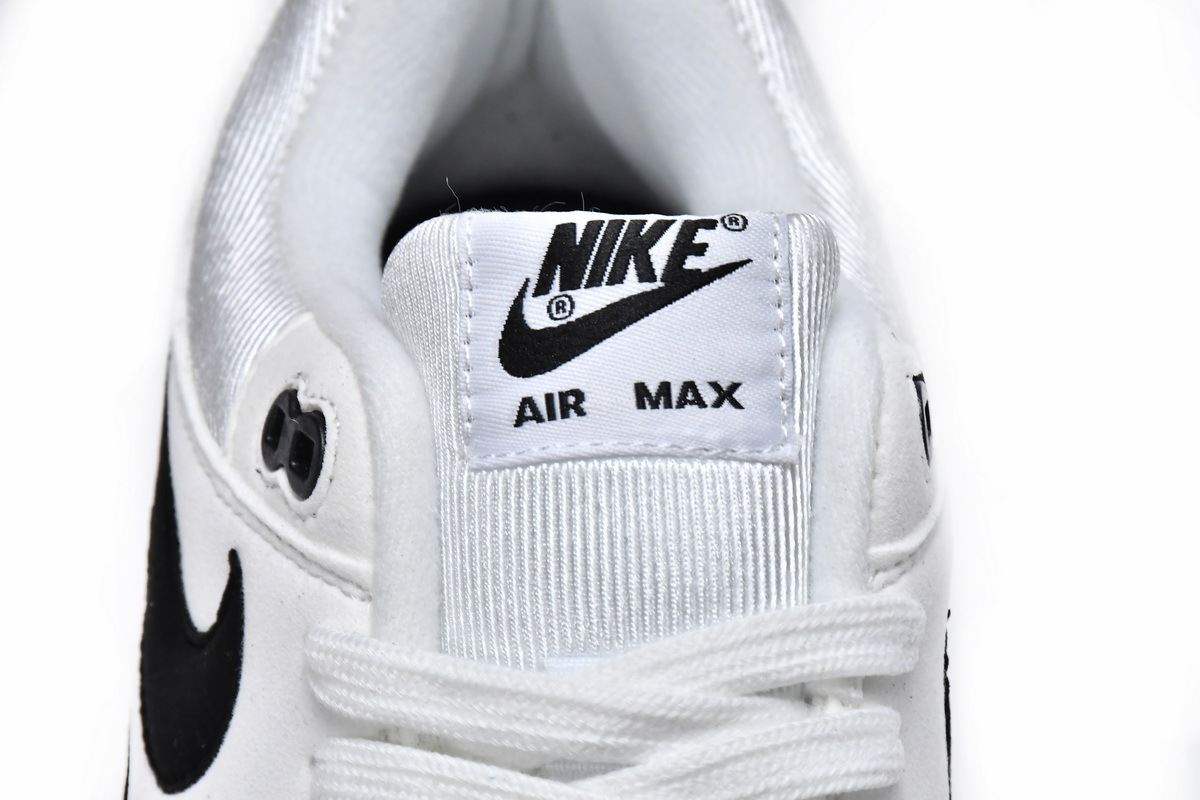 Coco Shoes Nike Air Max 1 White Black (W) 319986-109 - Cocoshoesvip.net