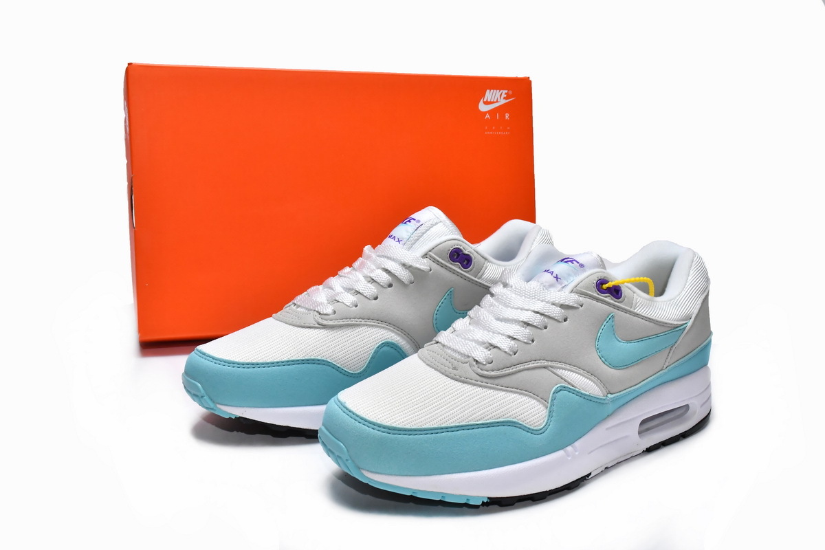 Coco Shoes Nike Air Max 1 Anniversary Aqua 908375-105 - Cocoshoesvip.net