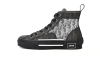 Dior B23 High Top Canvas Oblique Black