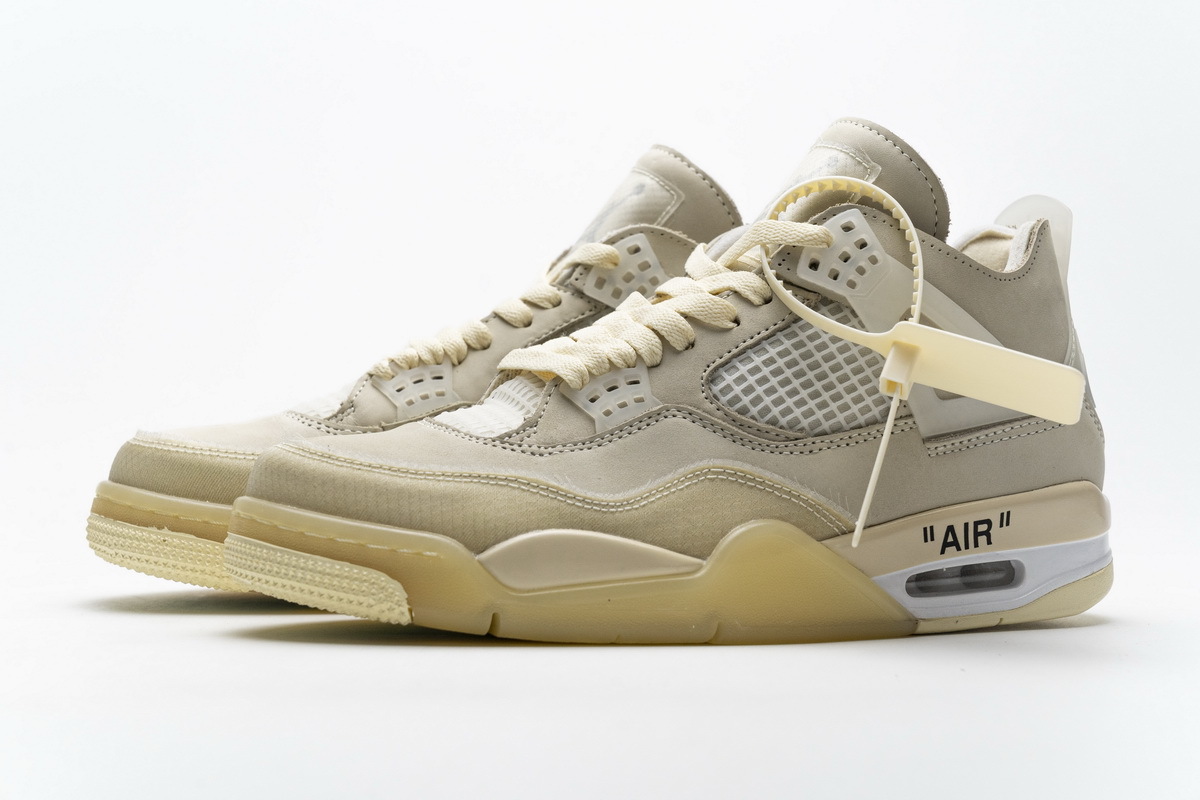 Coco Shoes Air Jordan 4 Retro Off-White Sail (W) CV9388-100 - Cocoshoesvip.net