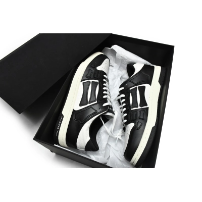 Amiri Skel Top Low Black Bone MFS003-004 02