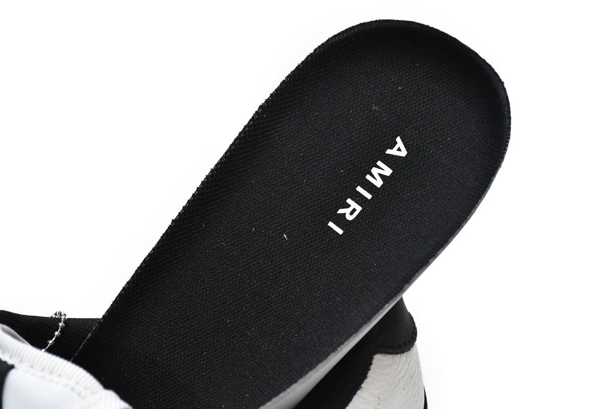 Coco Shoes Amiri Skel Top Low Black White 2021 MFS003-004 - Cocoshoesvip.net