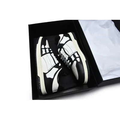 Amiri Skel Top Low Black White MFS003-004 02