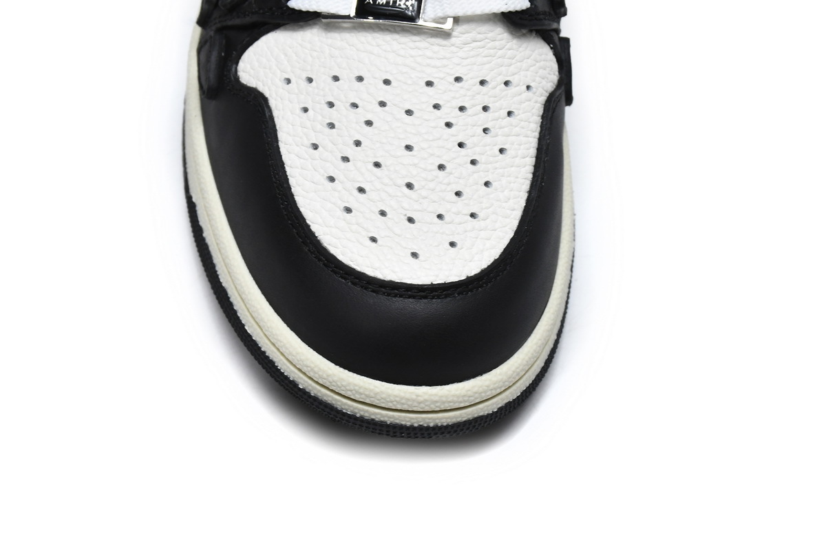 Coco Shoes Amiri Skel Top Hi Black White 211886M236003 - Cocoshoesvip.net