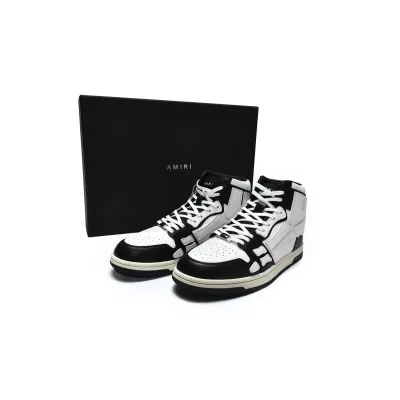 Amiri Skel Top Hi White Black W0F22499NL 02