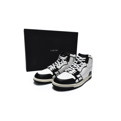 Amiri Skel Top Hi White Black W0F22499NL 02