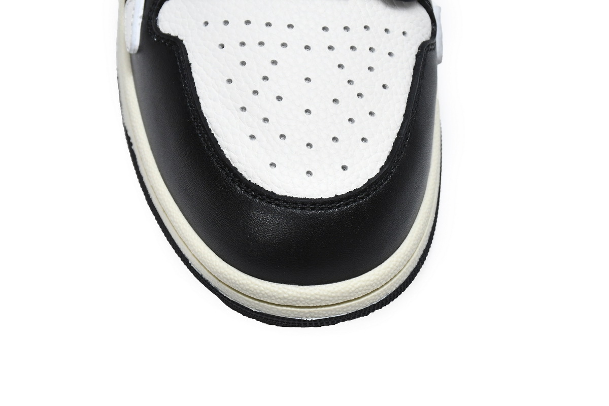 Coco Shoes Amiri Skel Top Hi White Black W0F22499NL - Cocoshoesvip.net