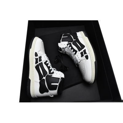 Amiri Skel Top Hi White Black MFS002-111 02