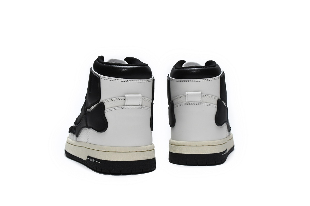 Coco Shoes Amiri Skel Top Hi White Black MFS002-111 - Cocoshoesvip.net