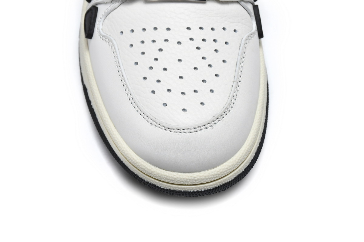 Coco Shoes Amiri Skel Top Hi White Black MFS002-111 - Cocoshoesvip.net