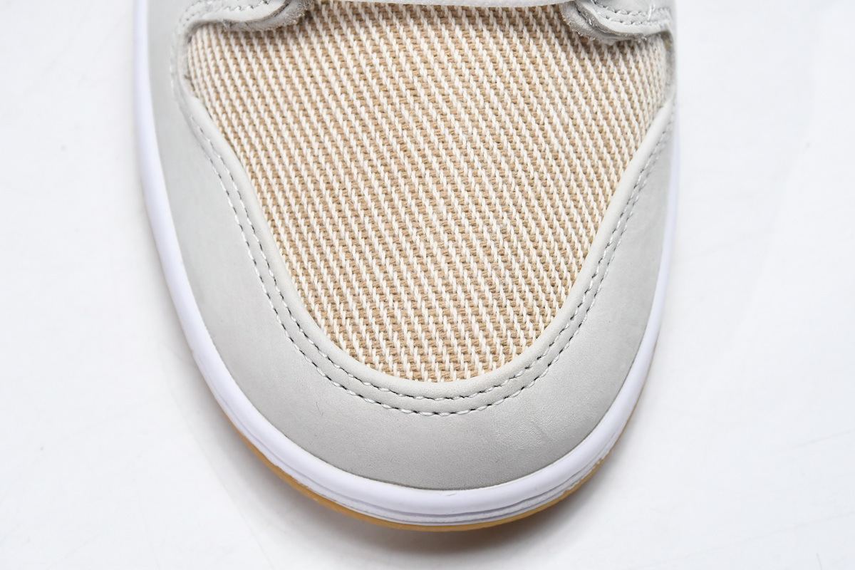 Coco Shoes Nike SB Dunk High Pro ISO Orange Label Unbleached Natural DA9626-100 - Cocoshoesvip.net