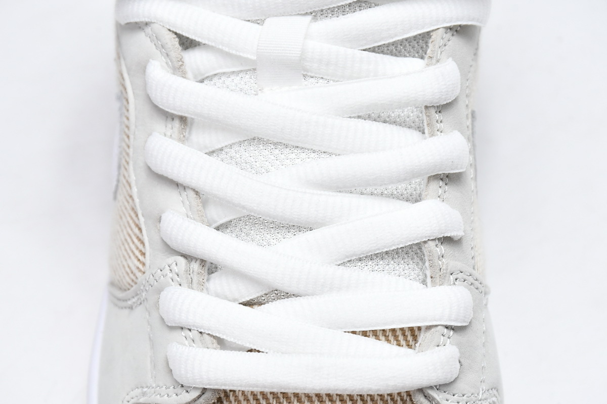 Coco Shoes Nike SB Dunk High Pro ISO Orange Label Unbleached Natural DA9626-100 - Cocoshoesvip.net