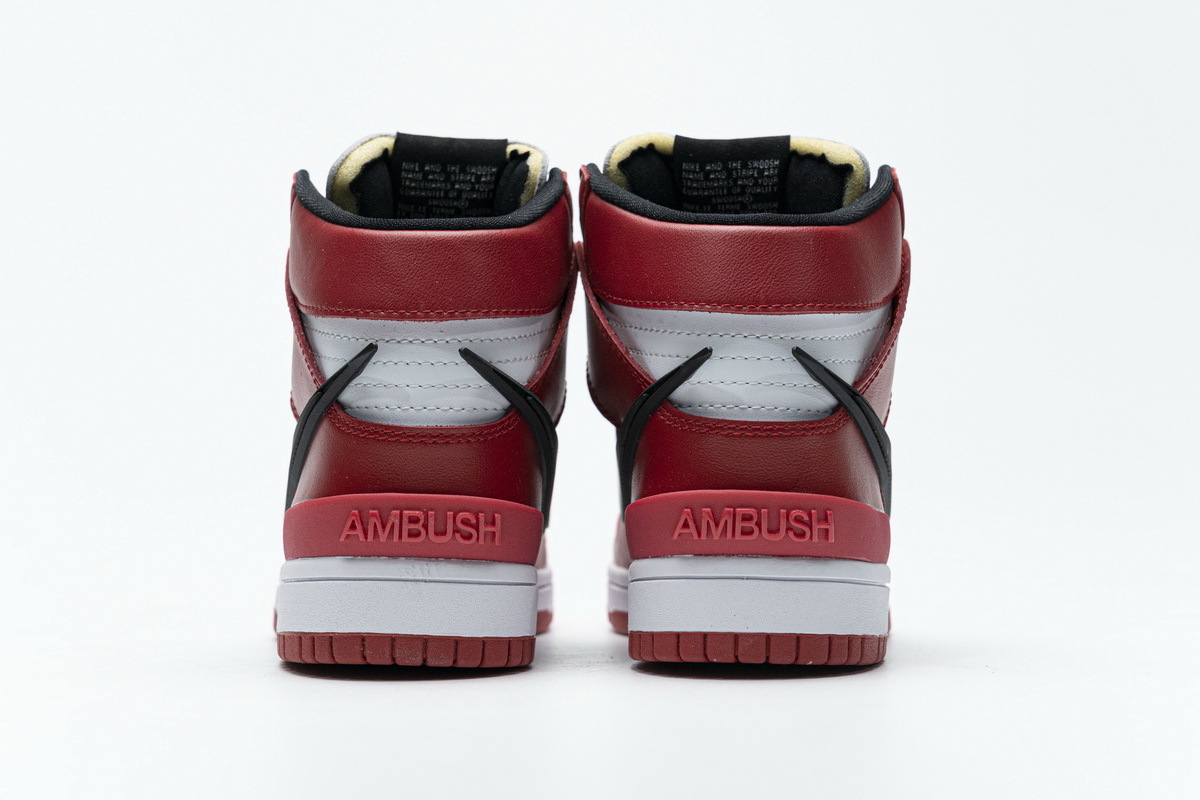Coco Shoes Nike SB Dunk High Ambush Varsity Red Black White DD1398-300 - Cocoshoesvip.net
