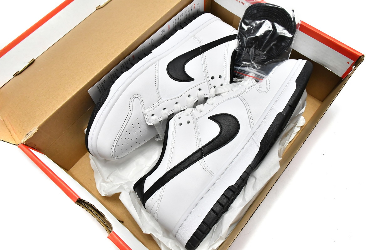 Coco Shoes Nike Dunk Low White Black (2022) (W) DD1503-113 - Cocoshoesvip.net