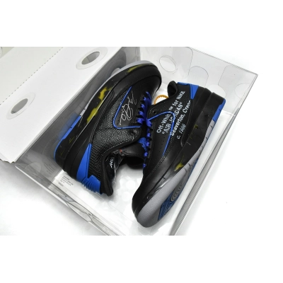 Air Jordan 2 Retro Low SP Black Blue DJ4375-106 02
