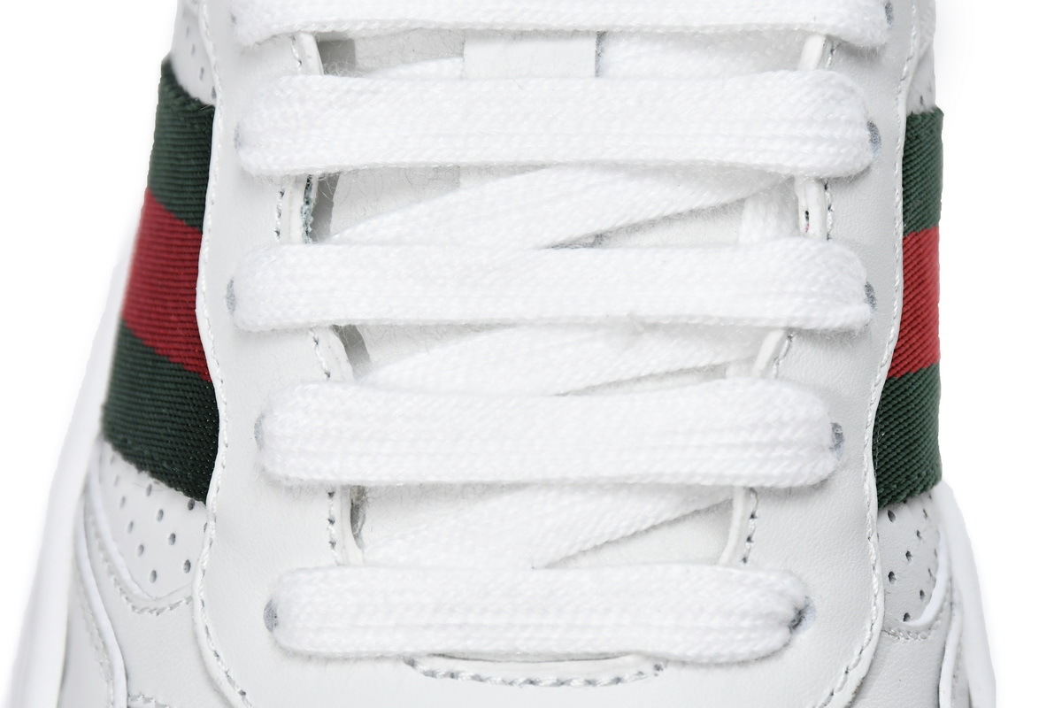 Coco Shoes Gucci Chunky B White Red Green - Cocoshoesvip.net