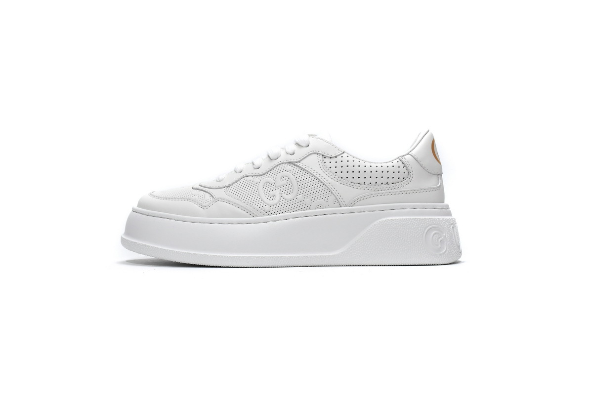 Coco Shoes Gucci Chunky B White - Cocoshoesvip.net