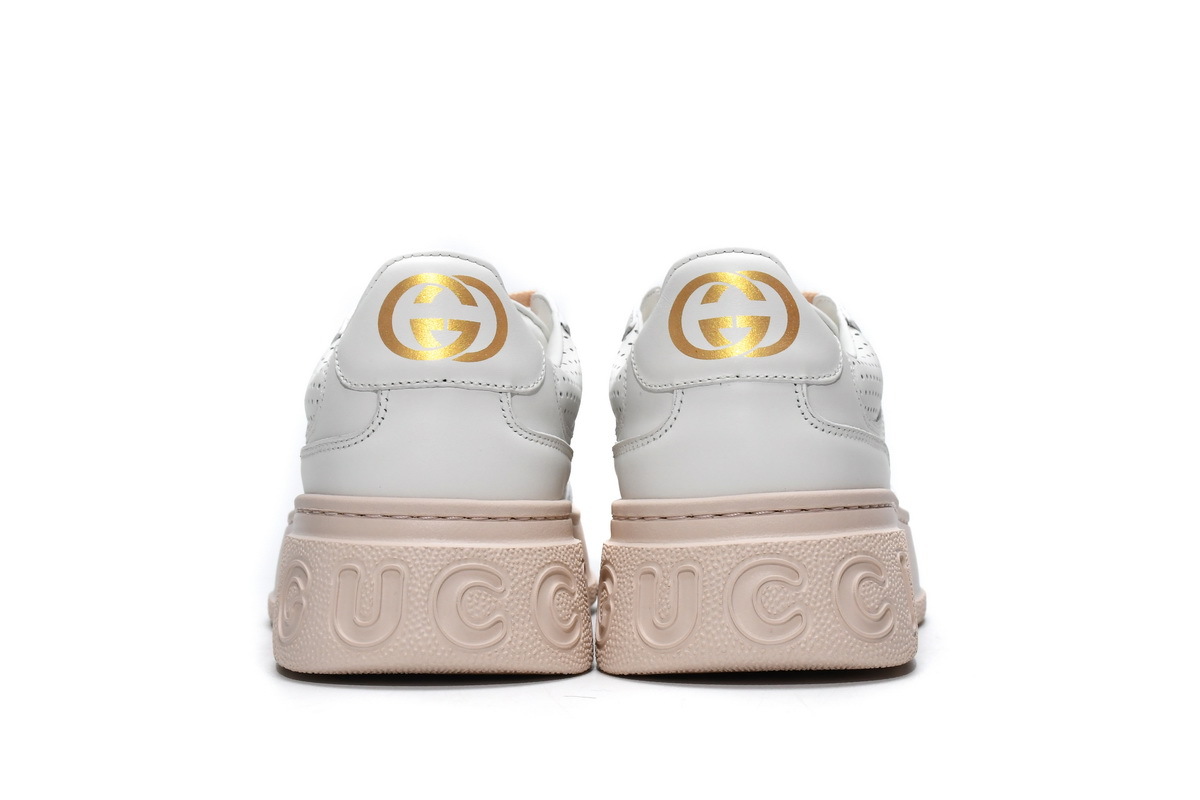 Coco Shoes Gucci Chunky B White Pink - Cocoshoesvip.net