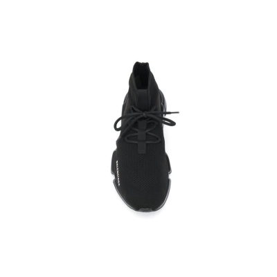 Balenciaga Speed Trainer Lace Up Black 560236W1HP01000 02