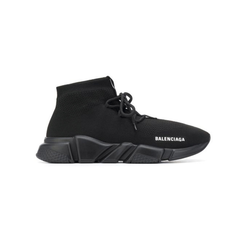 Coco Shoes Balenciaga Speed Trainer Lace Up Black 560236W1HP01000 - Cocoshoesvip.net