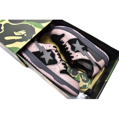 A Bathing Ape Bape SK8 Sta Black Pink 02