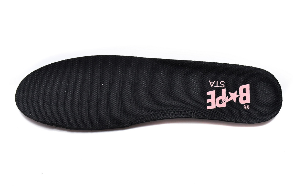 Coco Shoes A Bathing Ape Bape SK8 Sta Black Pink - Cocoshoesvip.net