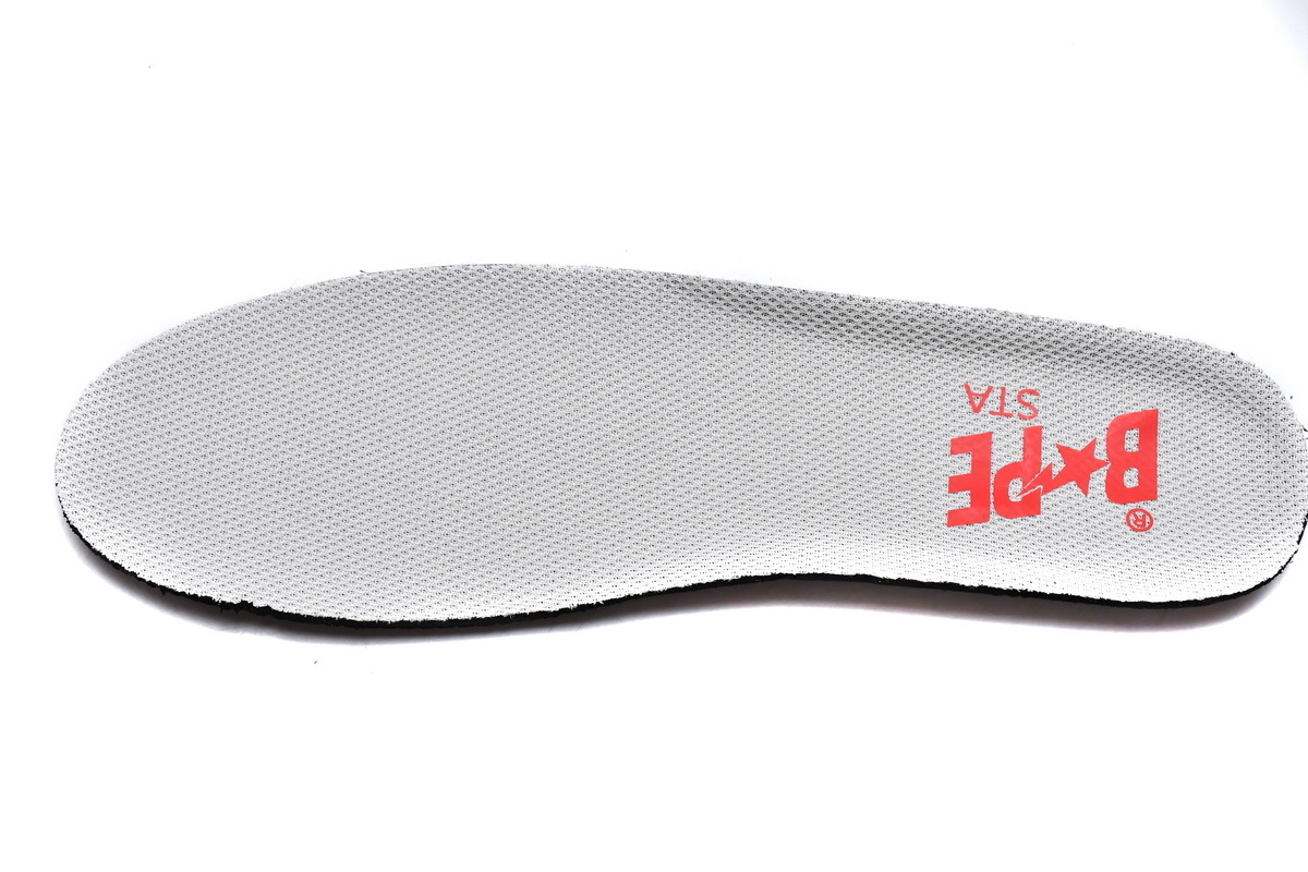 Coco Shoes A Bathing Ape Bape SK8 Sta White Red - Cocoshoesvip.net