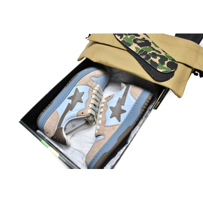 A Bathing Ape Bape SK8 Sta Light Blue 02