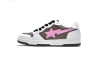 A Bathing Ape Bape SK8 Sta White Brown