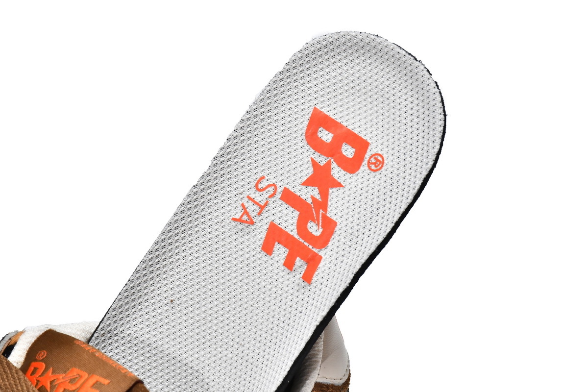 Coco Shoes A Bathing Ape Bape SK8 Sta Black Orange - Cocoshoesvip.net