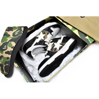 A Bathing Ape Bape SK8 Sta Camo Black White  02