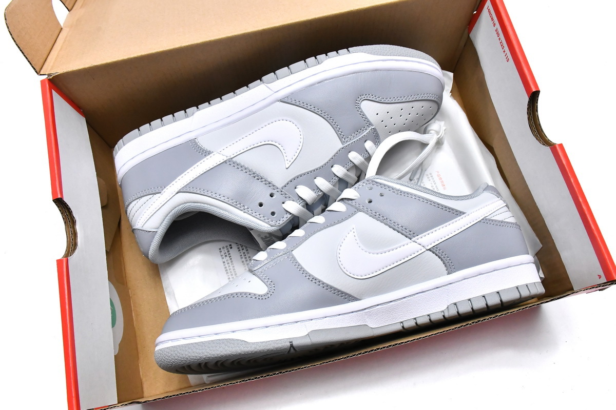 Coco Shoes Nike Dunk Low Two Tone Grey DJ6188-001 - Cocoshoesvip.net