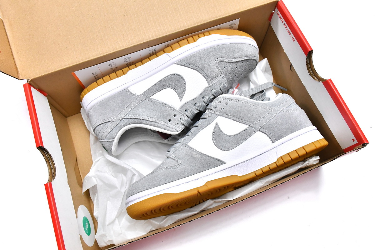 Coco Shoes Nike Dunk Low Ash White Red DO7412-995 - Cocoshoesvip.net