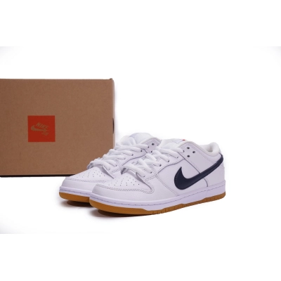 Nike SB Dunk Low Orange Label White Navy Z2249-100 02
