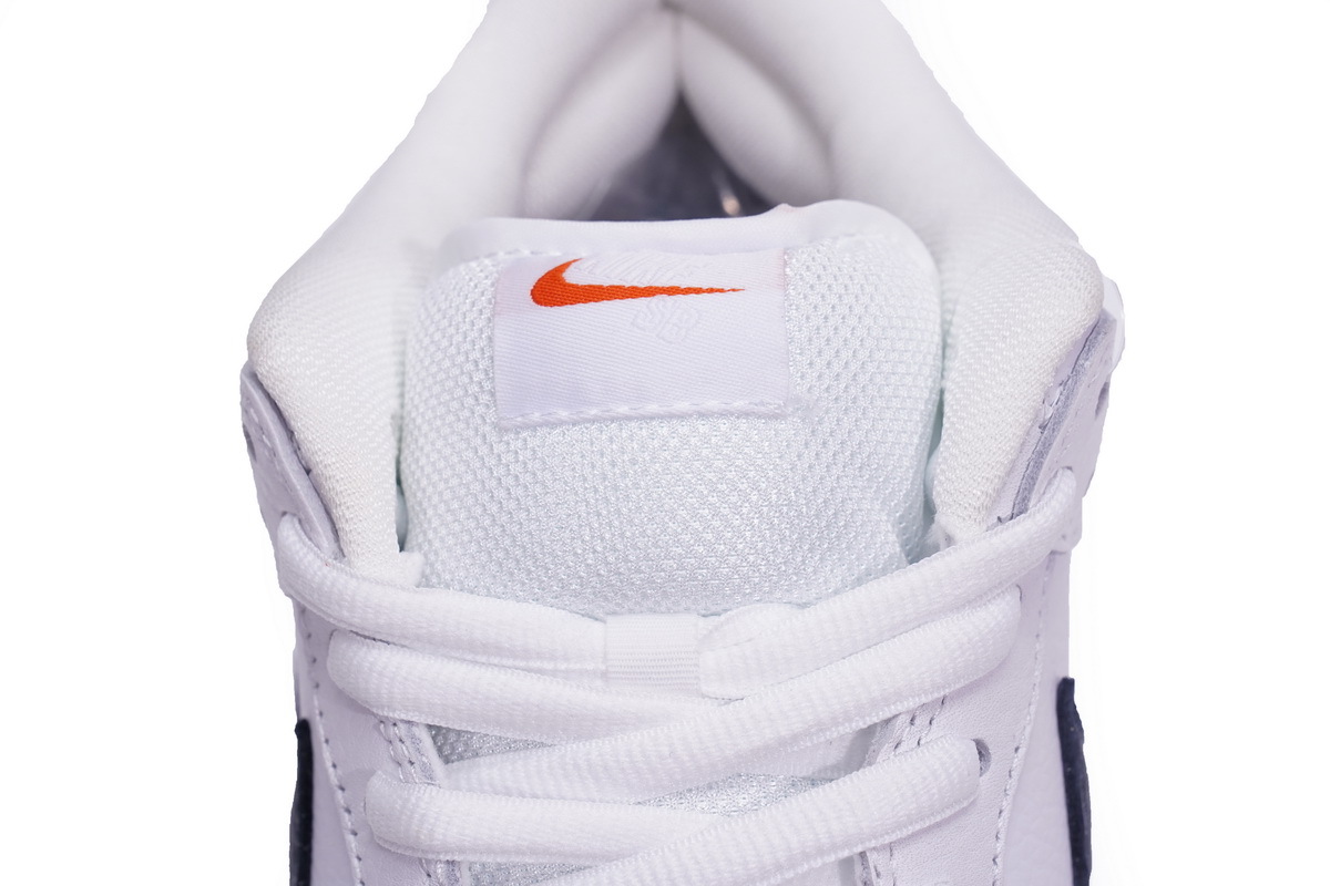 Coco Shoes Nike SB Dunk Low Orange Label White Navy Z2249-100 - Cocoshoesvip.net