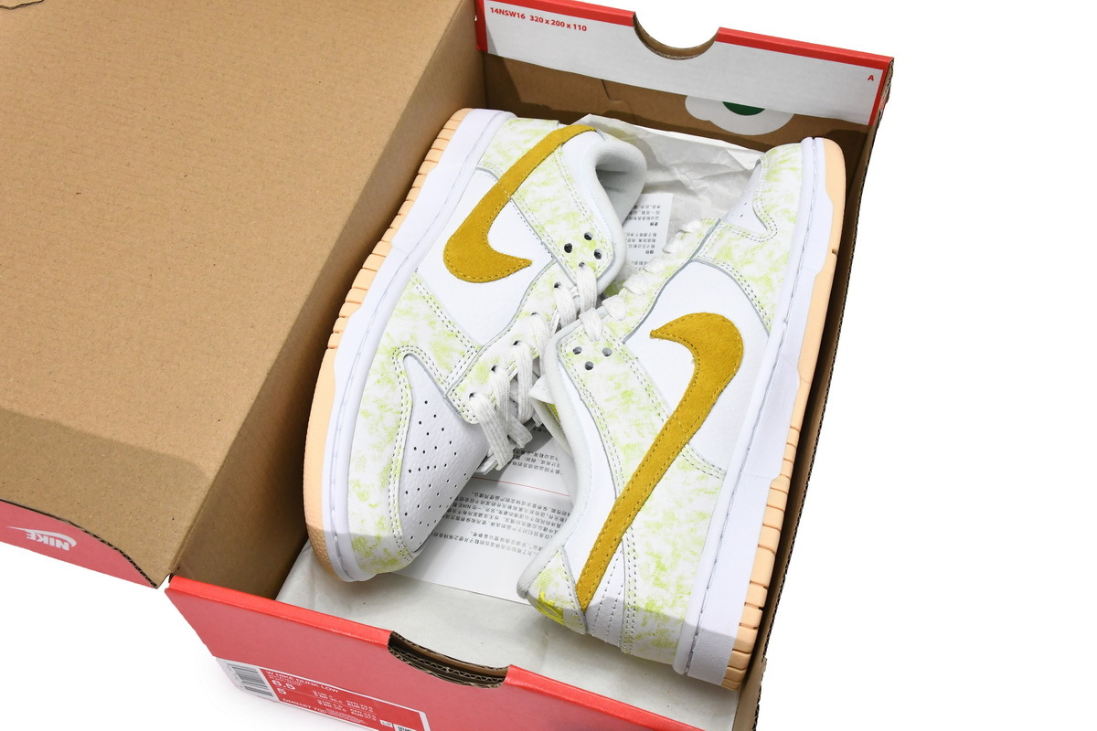 Coco Shoes Nike Dunk Low Yellow Strike DM9467-700 - Cocoshoesvip.net