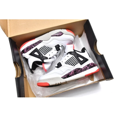 Air Jordan 4 Kids Shoes Retro Flight Nostalgia BQ7669-116 02