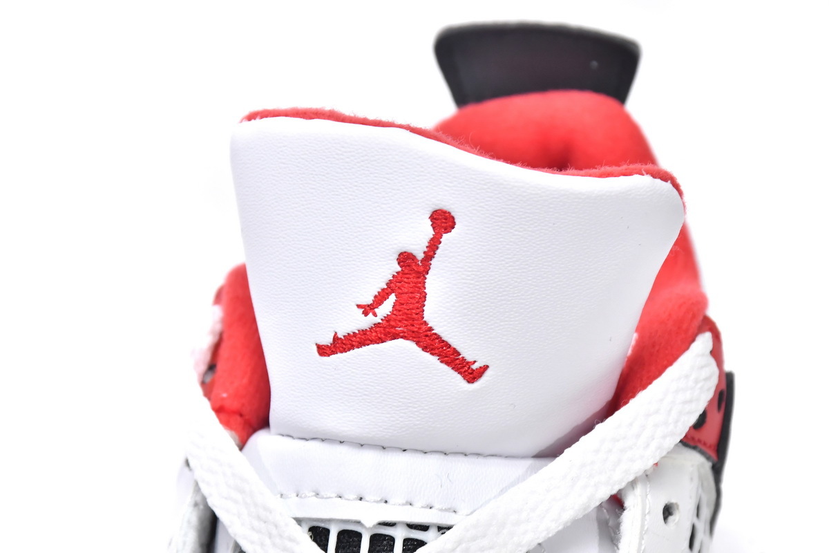 Coco Shoes Jordan 4 Kids Shoes Retro Fire Red (2020) BQ7669-160 - Cocoshoesvip.net