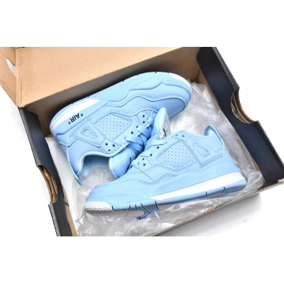 Air Jordan 4 Kids Shoes Retro Sky Blue CV9388-106 02