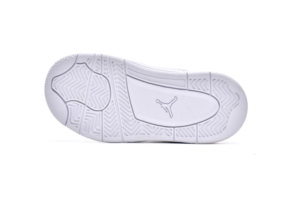 Coco Shoes Jordan 4 Kids Shoes Retro Pure Money (2017) 308499-100 - Cocoshoesvip.net
