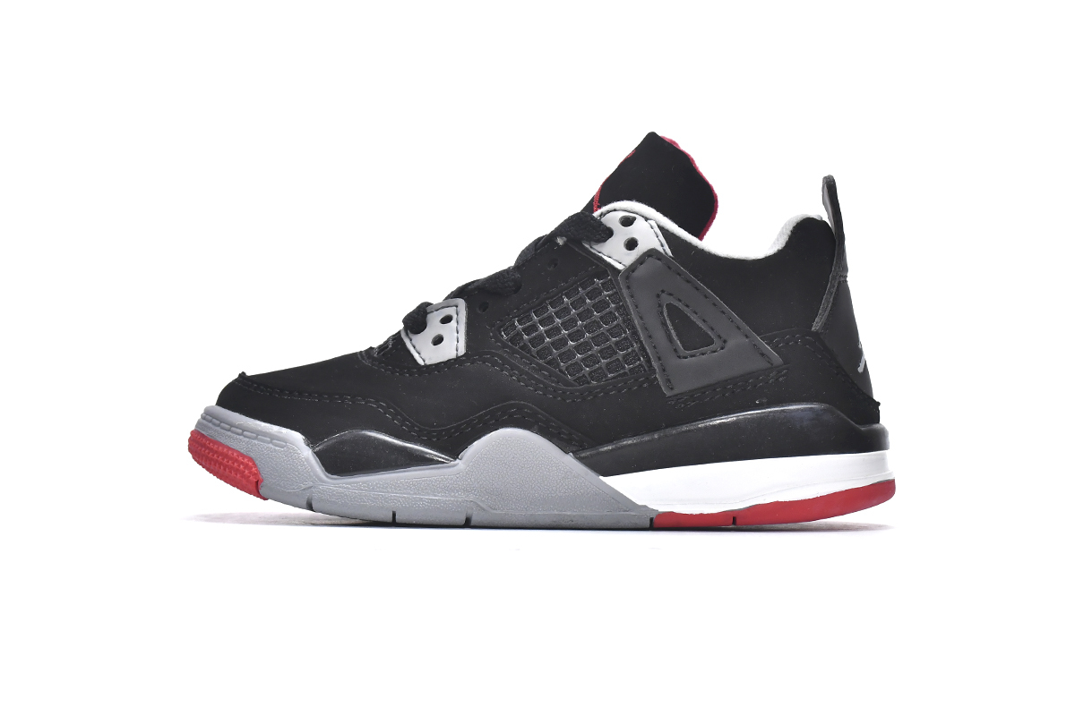 Coco Shoes Jordan 4 Kids Shoes Retro Bred (2019) BQ7660-060 - Cocoshoesvip.net