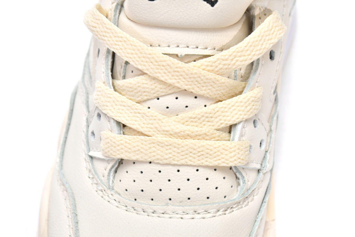 Coco Shoes Jordan 4 Kids Shoes Retro Sail CV9388-100 - Cocoshoesvip.net