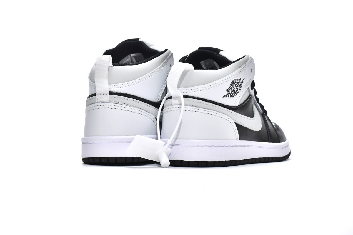 Coco Jordan 1 Kids Shoes Mid White Shadow 640734-073 - Cocoshoesvip.net