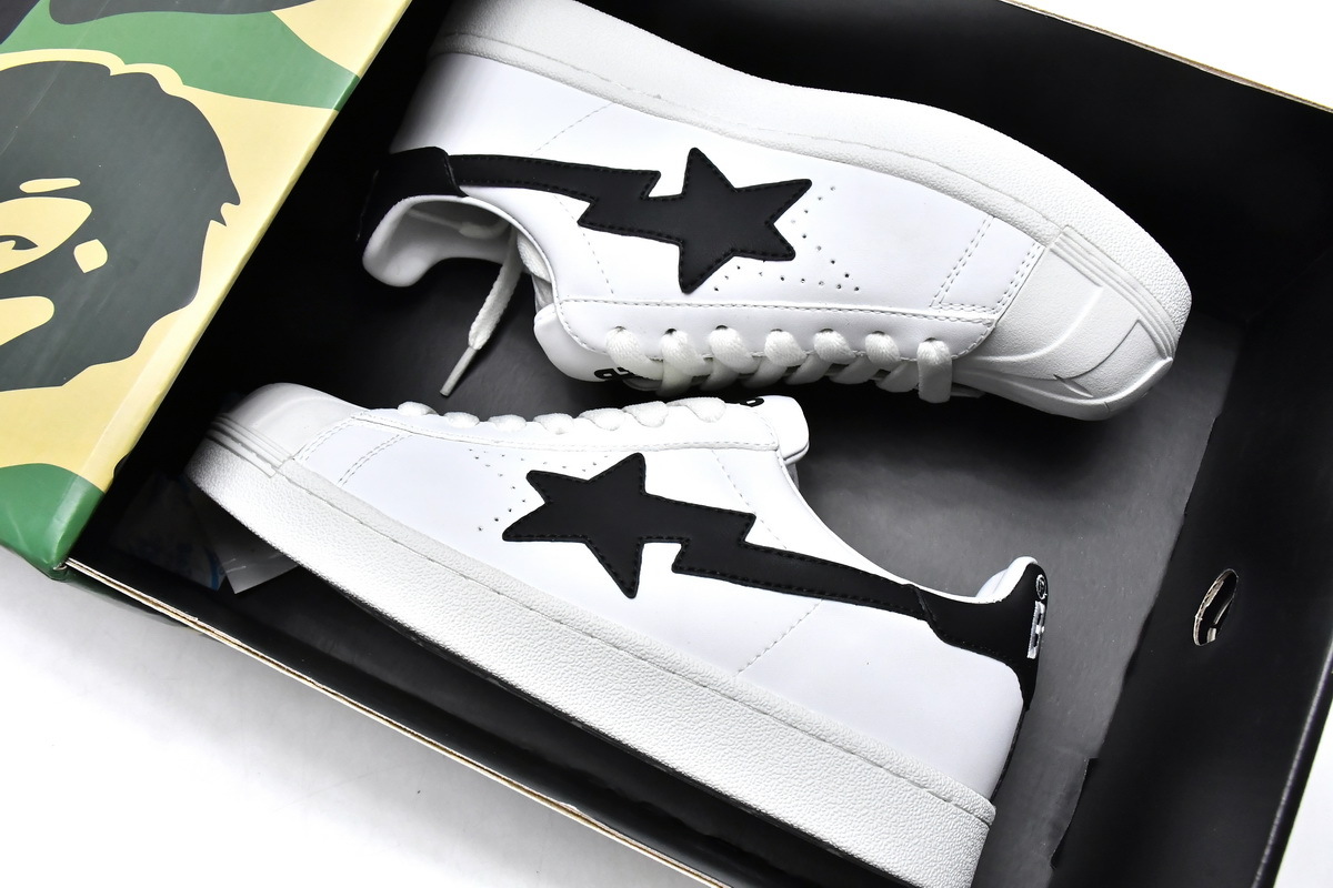 Coco Shoes A Bathing Ape Bape SK8 Sta Shell Head White - Cocoshoesvip.net