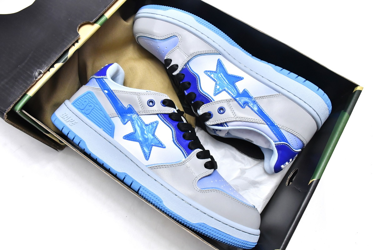 Coco Shoes A Bathing Ape Bape SK8 Sta Gradient Blue - Cocoshoesvip.net