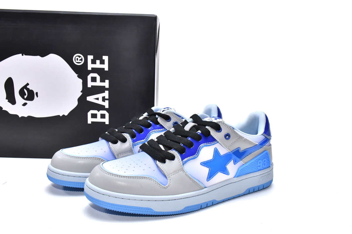 Coco Shoes A Bathing Ape Bape SK8 Sta Gradient Blue - Cocoshoesvip.net