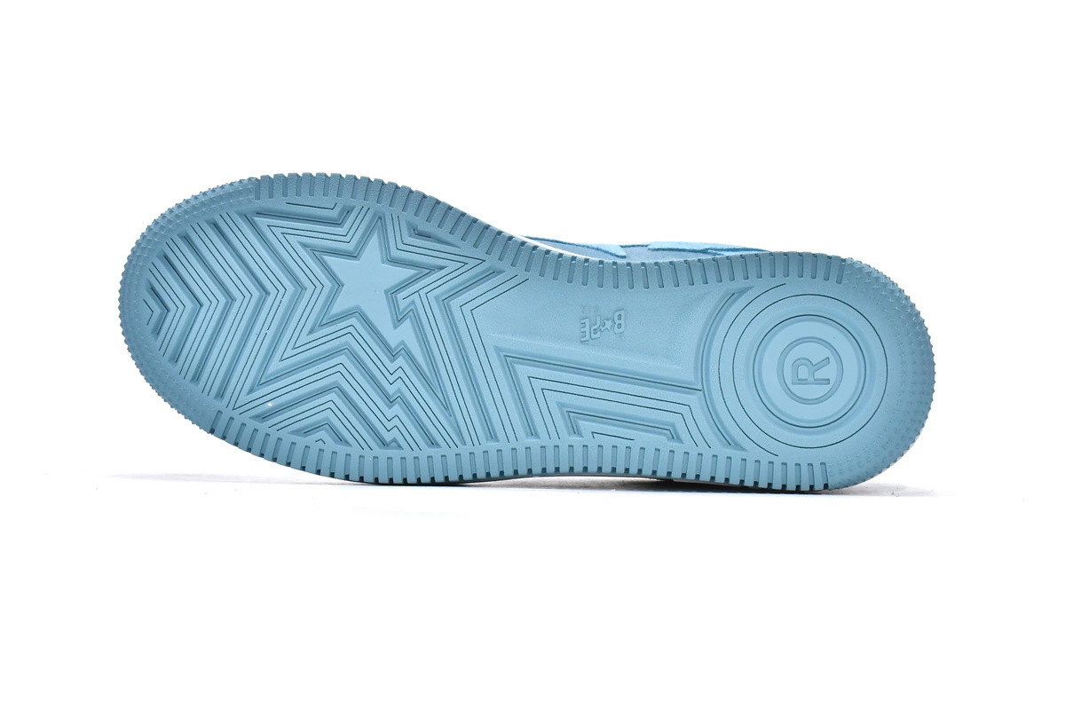 Coco Shoes A Bathing Ape Bape SK8 Sta Morandi Blue - Cocoshoesvip.net