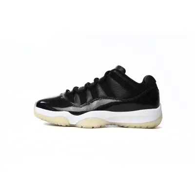 Air Jordan 11 Retro Low  Black 72-10 AV2187-001 01