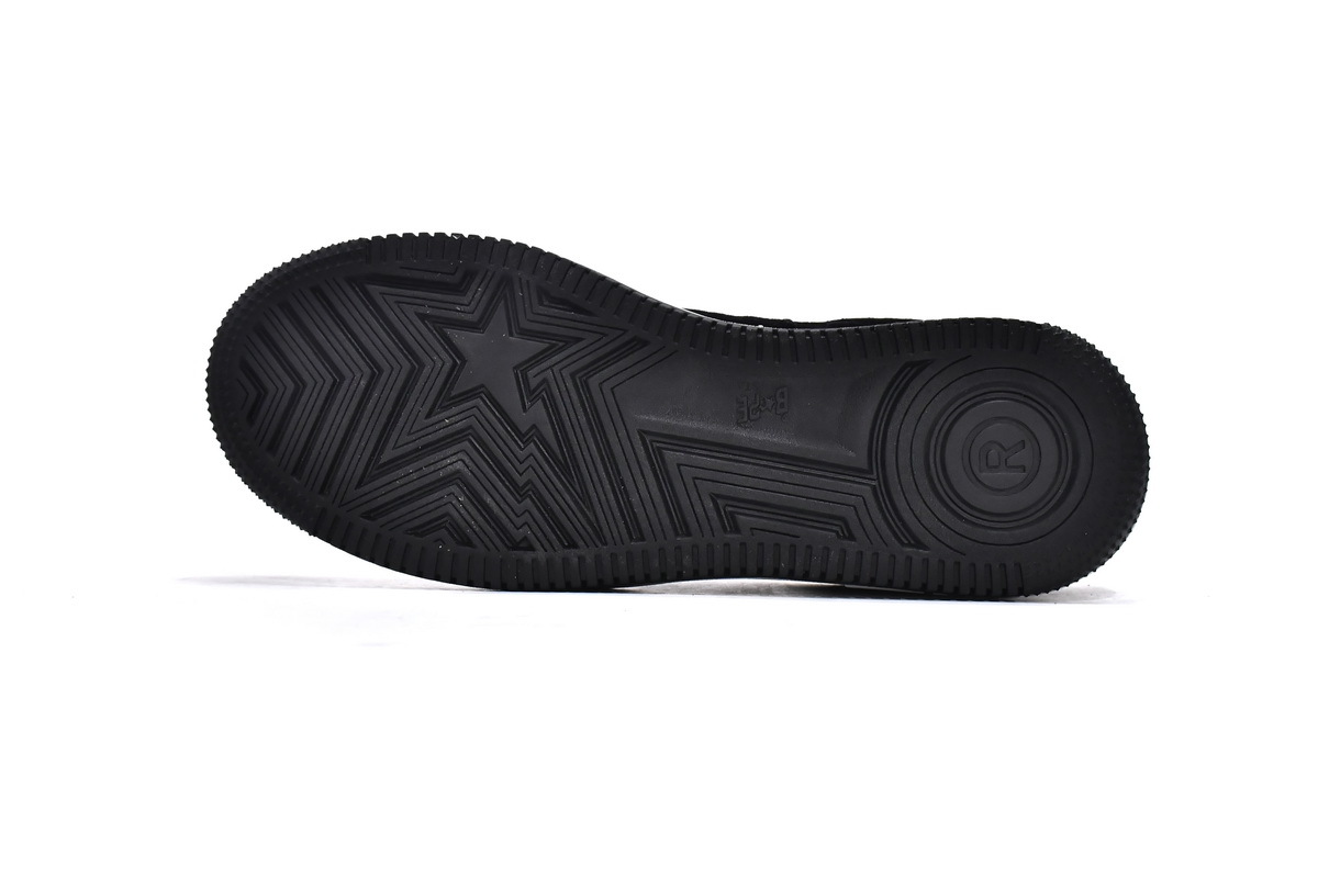 Coco Shoes A Bathing Ape Bape SK8 Sta Morandi Black - Cocoshoesvip.net